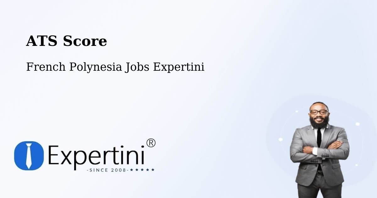 Resume ATS Score & Job Description Match Tool – Nutae - French Polynesia Jobs Expertini