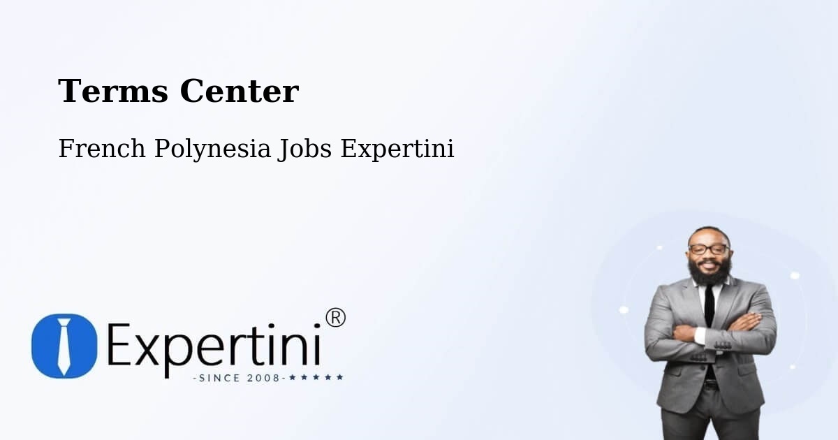 Terms of Service – Nutae - French Polynesia Jobs Expertini